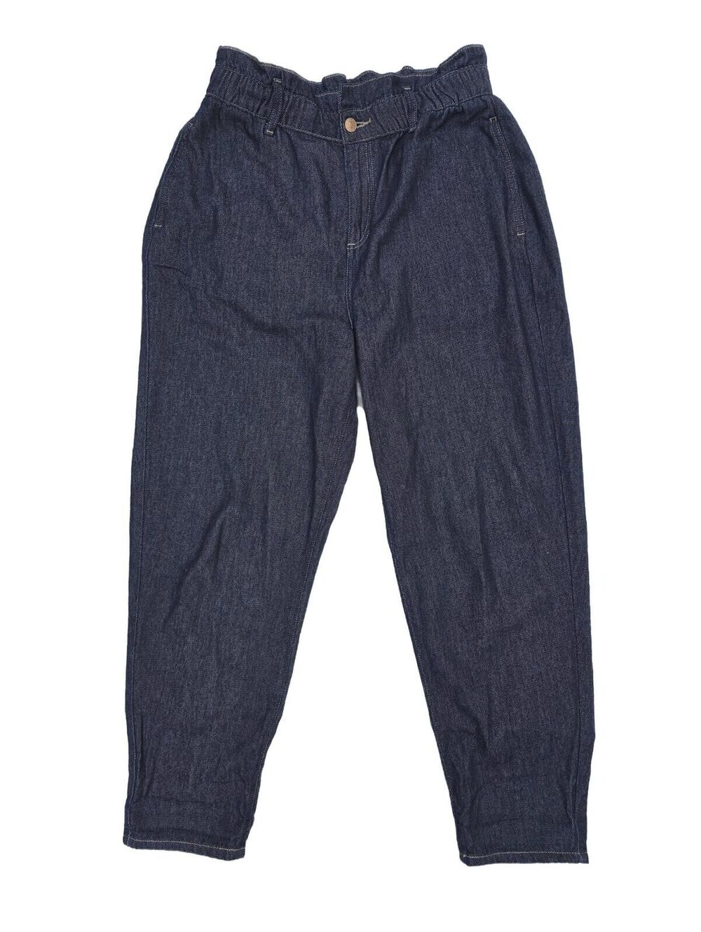 YOGA Jeans Malia Relaxed High Rise Paperbag Jeans Medium Wash Size 29